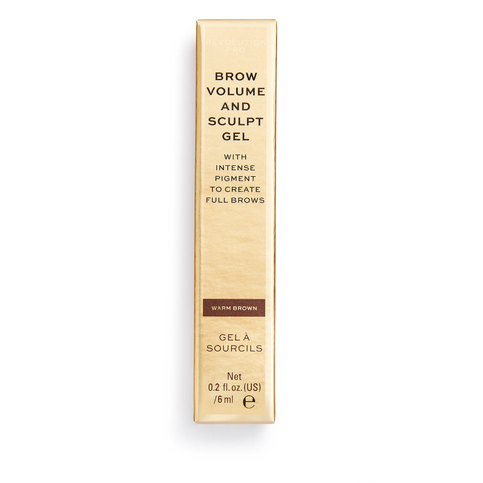 Brow Volume & Sculpt Gel Warm Brown