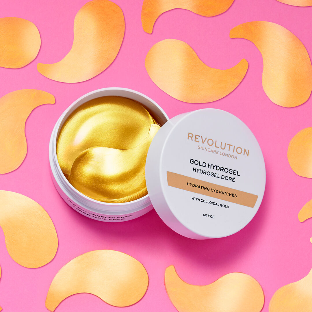 Gold Eye Hydrogel Hydrating Eye Patches with Colloidal Gold