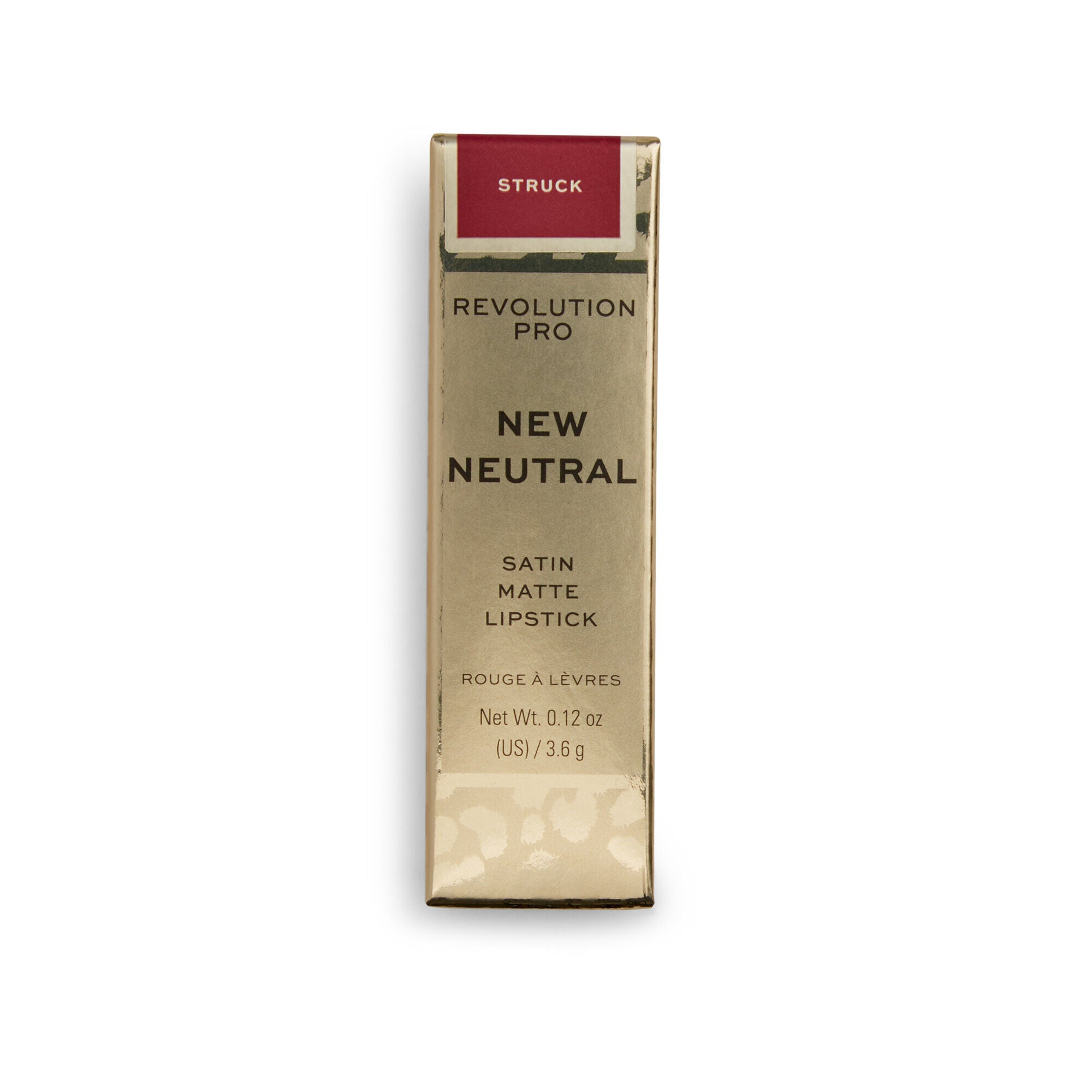 New Neutral Satin Matte Lipstick Struck